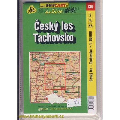 Český les Tachovsko 1:6 cyklomapa – Zbozi.Blesk.cz