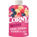 CORNY Smoothie banán maliny borůvky ovesné vločky 120 g – Zboží Dáma