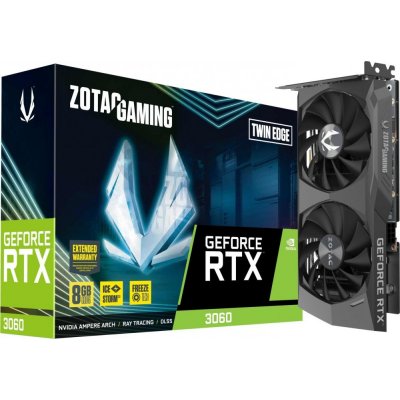 Zotac GeForce RTX 3060 GAMING Twin Edge 8GB GDDR6 ZT-A30630E-10M od 7 242  Kč - Heureka.cz