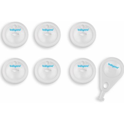 BabyOno ochrana zásuvky 6 ks Bílá – Zboží Mobilmania