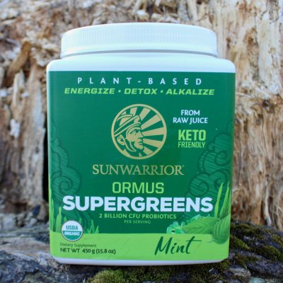 Sunwarrior Ormus Super Greens BIO mátový 450 g