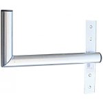 Konzola k oknu 40cm pravá, trubka 42/2mm, výška 16cm – Zboží Živě