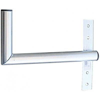 Konzola k oknu 40cm pravá, trubka 42/2mm, výška 16cm – Zboží Živě