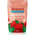 ALLNATURE Jahody sušené mrazem 30 g – Zboží Dáma