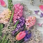 Ubrousek 33x33 cm HYACINT – Zboží Dáma