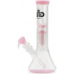 GRACE GLASS Skleněný bong s perkolací Pink Tree 28cm – Zboží Dáma