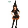 Dětský karnevalový kostým čarodějnice