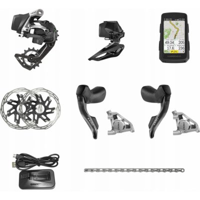 Sram RED AM RED AXS 2X GROUPSET HAMMERHEAD E1 – Zboží Dáma