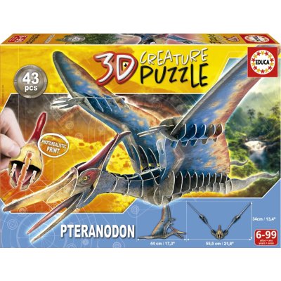 EDUCA 3D puzzle dinosaurus Pteranodon 43 ks – Zbozi.Blesk.cz