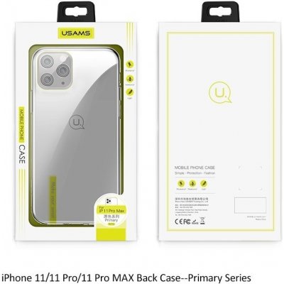 Pouzdro USAMS Primary TPU iPhone 11 Pro čiré