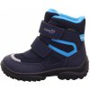 Dětské kotníkové boty Superfit zimní obuv Snowcat Blau 1-000022-8000