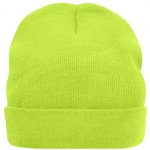 Myrtle Beach MB7551 Thinsulate zimní pletená čepice Neonově žlutá – Sleviste.cz