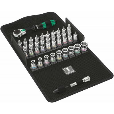Wera Sada ráčny 1/4" Zyklop Speed s přidrž. funkcí, 42dílná 05003755001 – Zboží Mobilmania