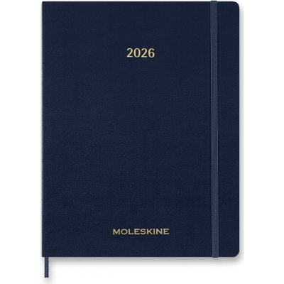 Moleskine Essential Vegea A4 týdenní 2026 modrý – Zboží Mobilmania