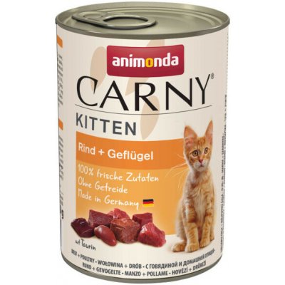 Carny Kitten hovězí kuře 400 g – Hledejceny.cz