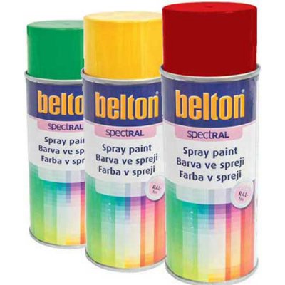 BELTON barva ve spreji RAL 9005, 400 ml ČER – Zbozi.Blesk.cz