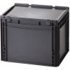 Úložný box HTI Plastová EURO přepravka 400x300x335 mm s víkem MC-3873-ESD