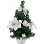 Chomik VÁNOČNÍ STROMEK 40 CM STŘÍBRNÝ *2248 – Hledejceny.cz