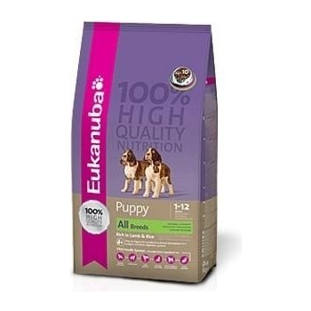 Eukanuba Puppy & Junior Large & Giant Breed Lamb 12 kg