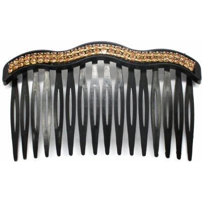 Zdobený hřeben do vlasů Barva: zlatá – Hledejceny.cz