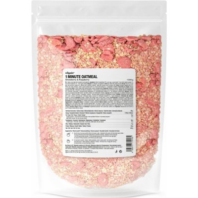 Vilgain Minutová ovesná kaše jahoda a malina 1200 g – Hledejceny.cz