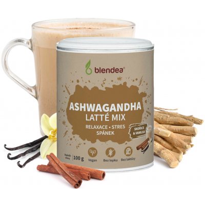 Blendea Ashwagandha latté mix 100 g – Hledejceny.cz
