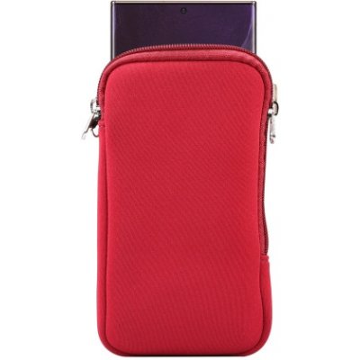 Pouzdro VSECHNONAMOBIL Univerzální pouzdro na mobil s úhlopříčkou do 6.9 "červené 25518 – Zboží Živě