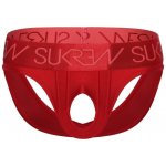 Slipy Sukrew U-Style V-Brief Liberty Red vpředu i vzadu otevřené – Zboží Mobilmania