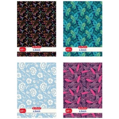 Herlitz Designový sešit A5 40ls linka obálka s 3D a UV efektem příroda – Zboží Mobilmania