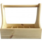 Nosič na pivo dřevěný na 10 lahví – Zboží Dáma