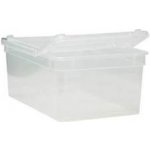 BraPlast plastové terárium malé 18,5 x 12,5 x 7,5 cm, 1,3 l – Zboží Mobilmania