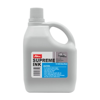 Shiny Razítková barva Supreme Ink tyrkysová 1000 g – Sleviste.cz