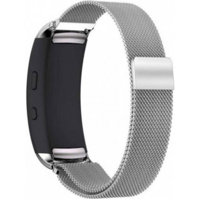 BStrap Milanese řemínek na Samsung Gear Fit 2, silver SSG004C05