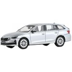 Abrex Škoda Octavia IV FL 2024 Stříbrná Brilliant Metalíza 1:43 – Zboží Dáma
