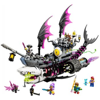 LEGO® DREAMZzz™ 71469 Žraločí loď z nočních můr