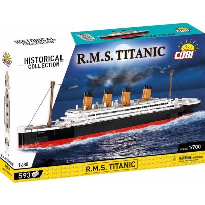 COBI 1680 Zaoceánská loď R.M.S. TITANIC 1:700 – Zboží Dáma