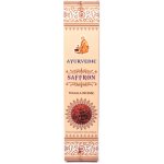 Ayurvedic indické vonné tyčinky Saffron 15 ks – Hledejceny.cz