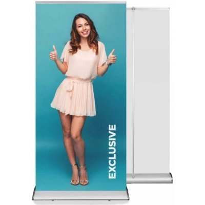 A-Z Reklama CZ Přenosný Roll Up Banner EXCLUSIVE 100x200 cm – Zboží Živě