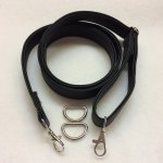 Ucho na kabelku černé 140Cm – Zboží Dáma