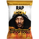 Rap Snacks Snoop Dogg chipsy s příchutí čedaru a omáčky barbecue 71 g – Zboží Dáma