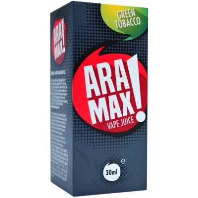 Aramax Green Tobacco 30 ml 18 mg – Zbozi.Blesk.cz