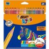 pastelky Bic Evolution Stripes 24 barev BIC 950525