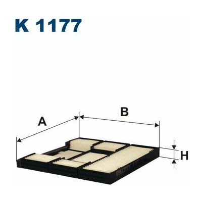 Filtr, vzduch v interiéru FILTRON K 1177 – Hledejceny.cz