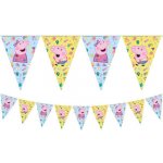 Procos Vlaječková girlanda Prasátko Pepina 9 vlajek – Zboží Dáma