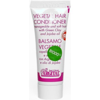 Argital Rostlinný vlasový Conditioner se zeleným jílem 20 ml