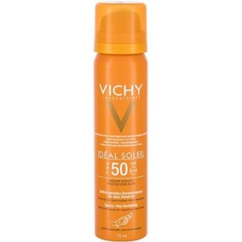 Vichy Idéal Soleil osvěžující opalovací sprej na obličej SPF50 75 ml od 499  Kč - Heureka.cz