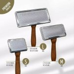 TAURO PRO LINE Drátkový kartáč TPL s kovovým rámečkem vel. S 4,5 x 6 cm – Zboží Dáma