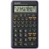 Kalkulátor, kalkulačka SHARP SH-EL501TVL černo/fialová (SH-EL501TVL)