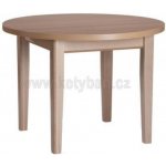 MiKo Pevný jídelní stůl Max kulatý 105x0 Černá – Hledejceny.cz