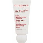 Clarins víceúčelová ochranná emulze SPF50 UV Plus Anti-pollution (Multi Protection Moisturizing Screen) Translucent 30 ml – Sleviste.cz